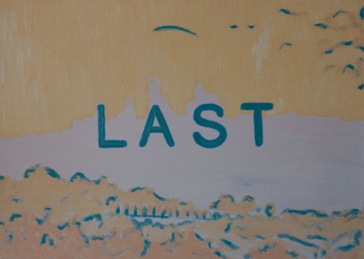 Last 1988, 60×40, acrylic on canvas