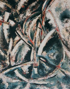 Gaia 1986, 68x84 oil on panel