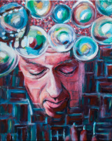 Alike 2016, 40×50, acrylic on canvas