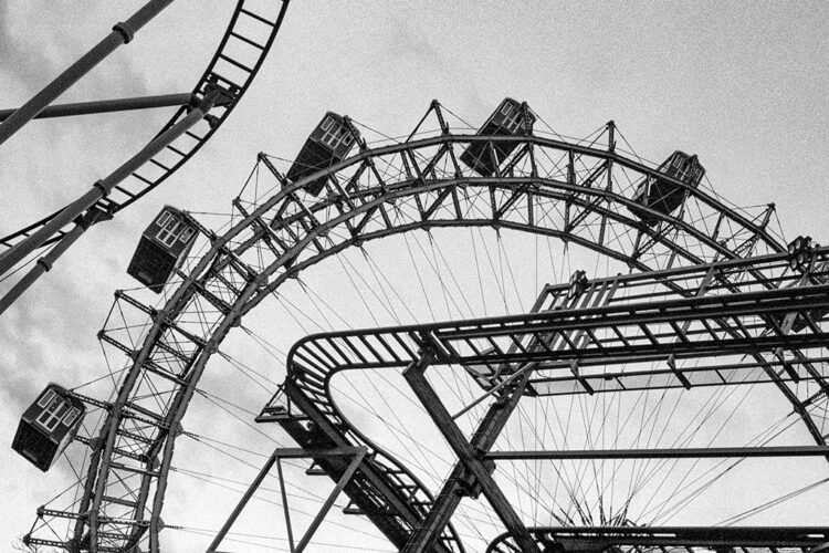 *SOLD* Wheel - Prater 2019 - SG 30 x 20 cm.