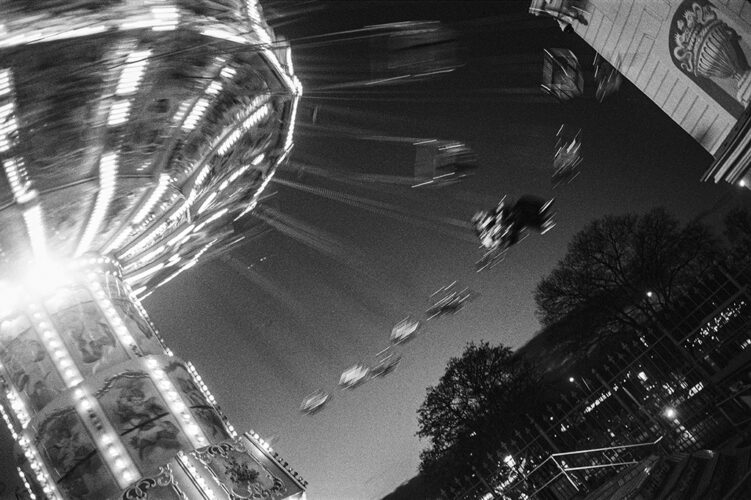Swing It Out - Prater Vienna, Austria 2022 - Silver Gelatine 30 x 20 cm.