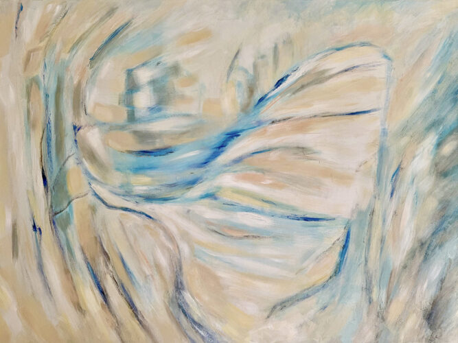 Good-Luck, Netherlands 2008, acryl on canvas 160x120 cm.