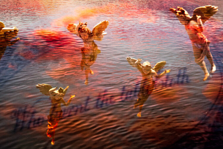 “Nile Angels”, Triple Exposure, Egypt 2016, Fuji Chrystal Archive 30x20 cm.