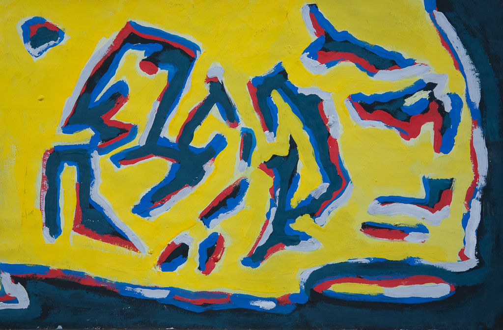 Geen Stijl Baby! 1990, 70x50, guache on paper € 300,-