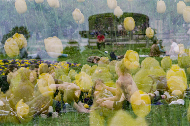 *SOLD* Three double Exposure - Augarten 2023